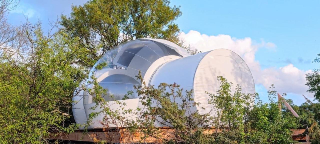 Hotel Cele Bulles Etoilees Brengues Exterior foto